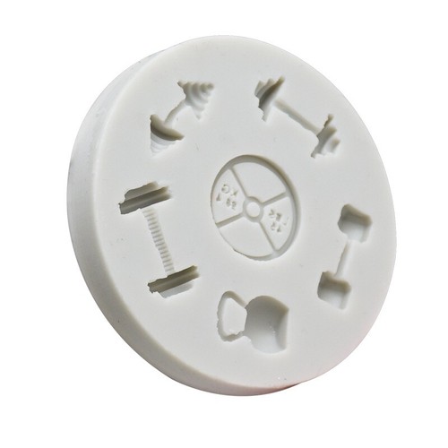 Diy baking mould barbell - diy,