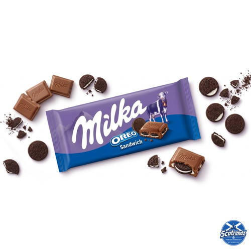 Milka oreo chocolate - oreo, half/full