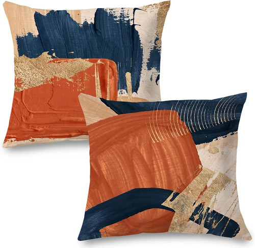 Navy blue terracotta gold - terracotta,