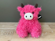 NEXT Pink Hamish The Highland Cow Doorstop