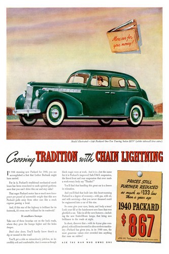 Vintage 1940 packard - 1940,
