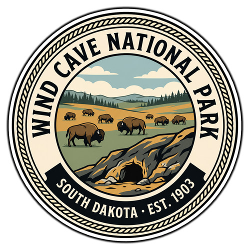 Wind cave national park - wind, south