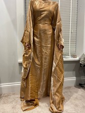 Gold Butterfly Abaya