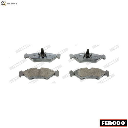 Brake pad set disc - disc,