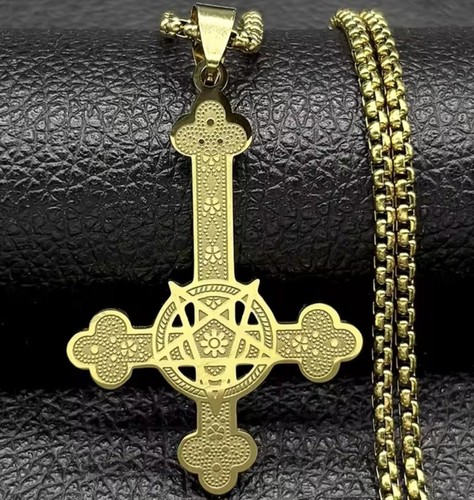 Satan inverted cross 666 - satan,