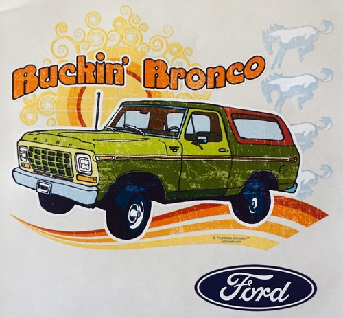 Vtg 70s ford buckin - vtg, xlt