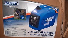 Draper 2.2kVA / 1.6kW Small Compact Petrol Inverter Generator 22544