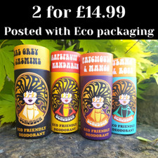 Natural Deodorant Sticks x2