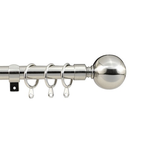 Curtain pole extendable and - extendable,