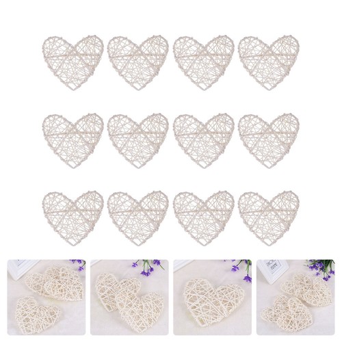 Pcs wicker pendants - 12,