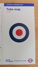 2008 May 'GoingUnderground' Wallinger London Underground Tube Map Mint Condition