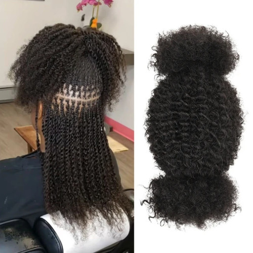 Reusable 100 afro kinky bulk - kinky,
