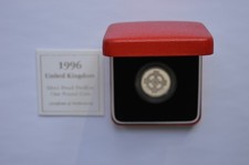1996 £1 Silver Proof Piedfort