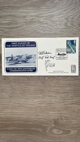Sir frank whittle signed - sir,