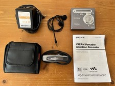 Sony MZ G750 Portable Minidisc