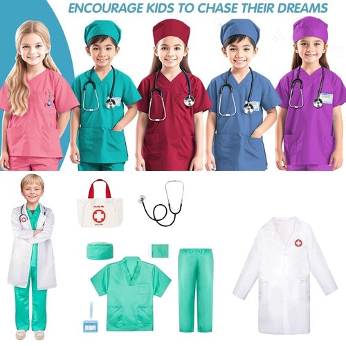 Kids doctor nurse cosplay set - kids,
