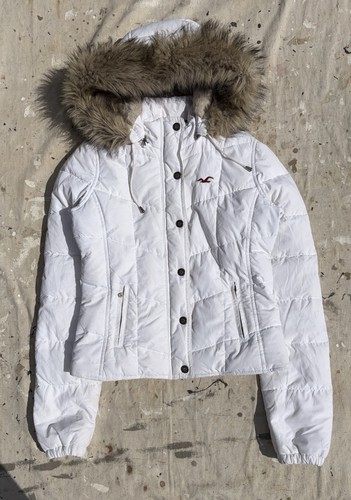Vtg y2k hollister faux - faux, fur