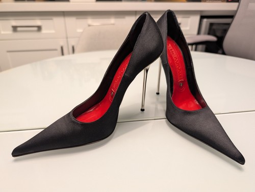 Gianmarco lorenzi satin pumps - lorenzi,