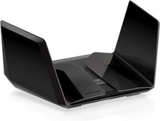 Netgear Nighthawk RAXE500 Tri-Band WiFi 6E Router 10.8Gbps, 6GHz, RAXE500-100EUS