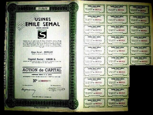 Usines emile semal - usines, semal,share