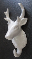 White Ceramic Deer Reindeer