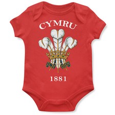 Cymru 1881 Rugby Babygrow