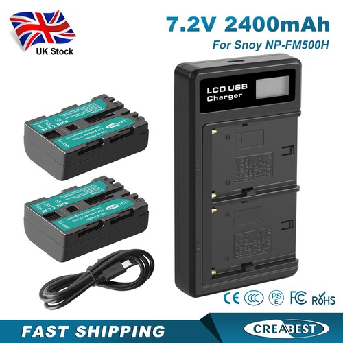 2pcs fm500h battery - np-fm500h,