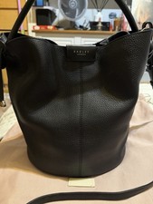 RADLEY BLACK LEATHER BUCKET