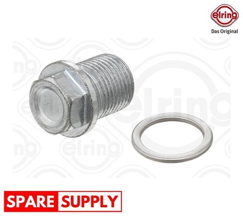 Screw plug oil sump for - screw,