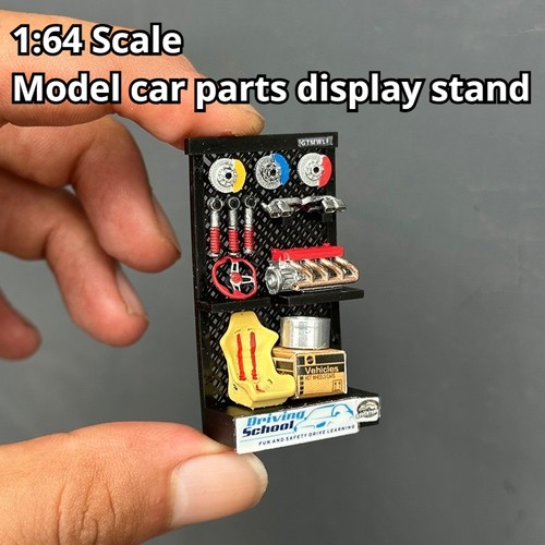 Diorama car garage props - garage,