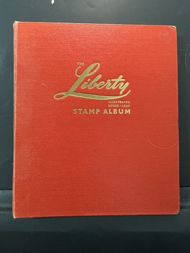 Liberty postage stamp album - liberty,