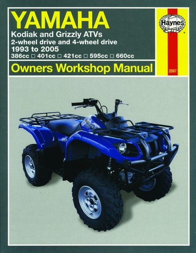 Yamaha kodiak grizzly - yamaha, atvs