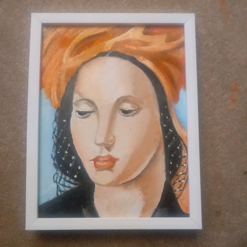 Oil painting tamara - oil,