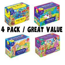 Kids Jigsaw Puzzles Bundle Set
