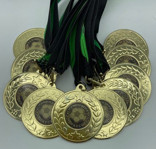 Man the match medals - x, of
