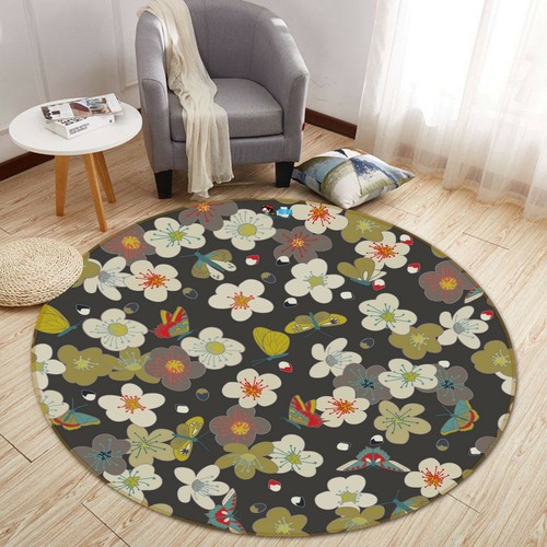 Butterfly plum petals - 3d,
