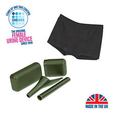 SHEWEE Military Pack UK She Can Wee Pee Funnel Use for Travel Camping Army