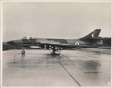 HAWKER HUNTER F4 XF310 ORIGINAL VINTAGE MANUFACTURERS PHOTO RAF FIREFLASH
