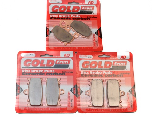 Brake pads front rear - pads,
