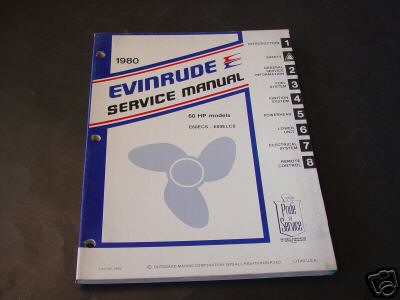 1980 evinrude outboard motor - evinrude,