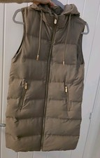 Zara Women's Brown Taupe Long