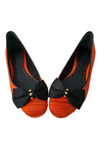 Biba Shoes Size 7 Navy Satin