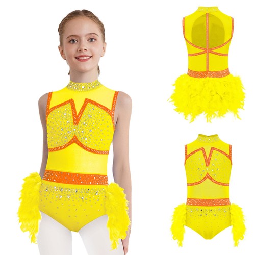Kids girls feather tutu - feather,