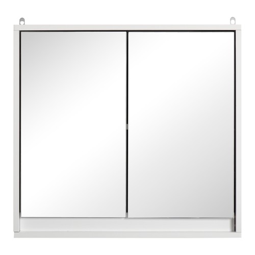 Homcom wall mounted - wall, mirror