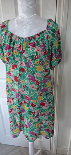 Primark green floral tea - primark,