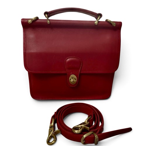 Vtg sports coach dark red - sports,