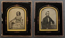 PAIR VICTORIAN FRAMED QUARTER