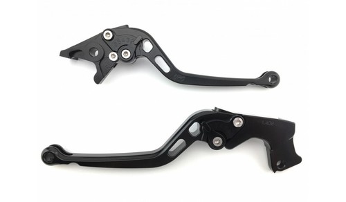 Pair full black - black, long