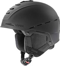 uvex Legend Unisex Erwachsene Ski helmet, Black Size 52-55