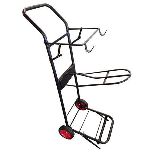 Saddle rack tack trolley cart - rack,